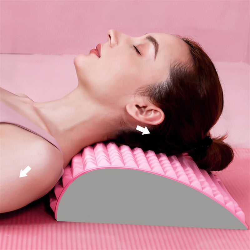 Pain Relief with a Back Stretcher Pillow