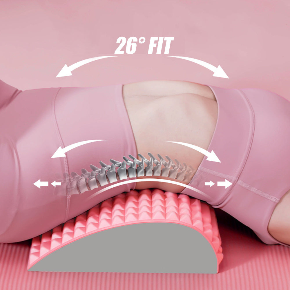 Pain Relief with a Back Stretcher Pillow