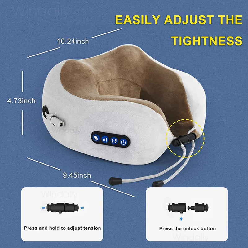 Heat Vibration 3D Massager