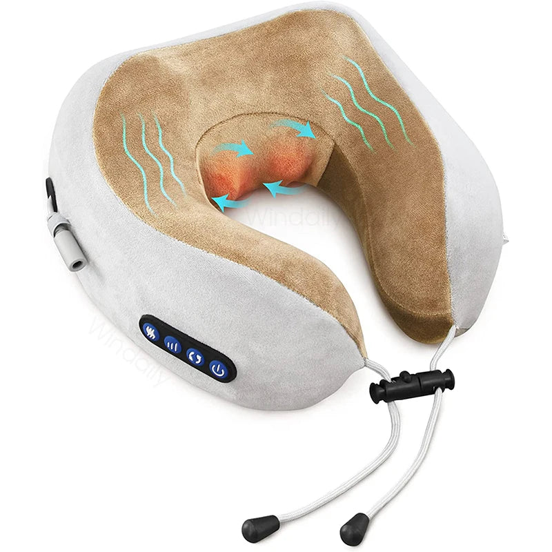 Heat Vibration 3D Massager