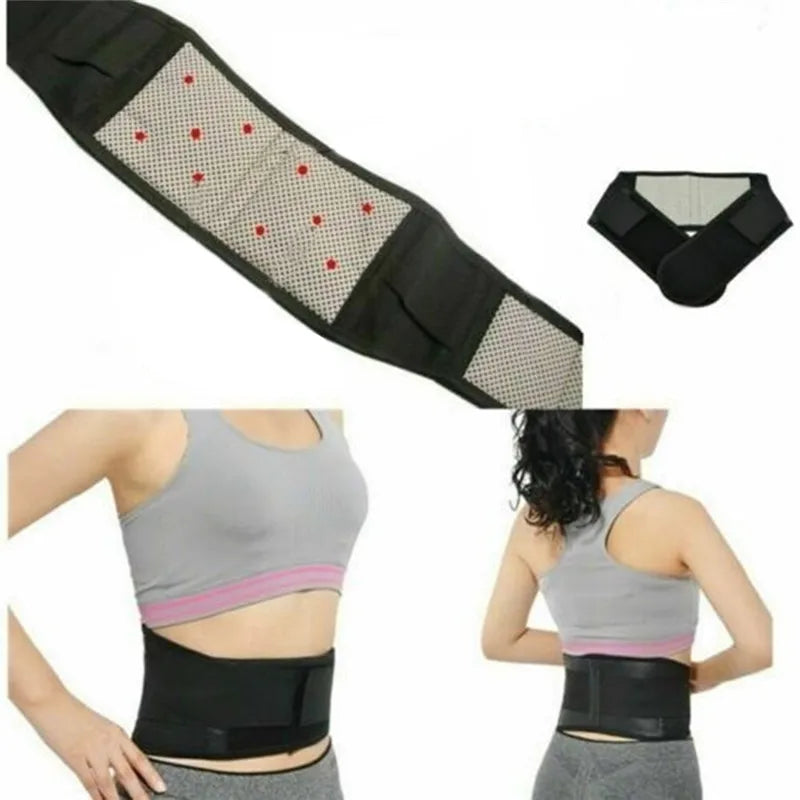 Magnetic Self-Heating Lower Back / Massage Band