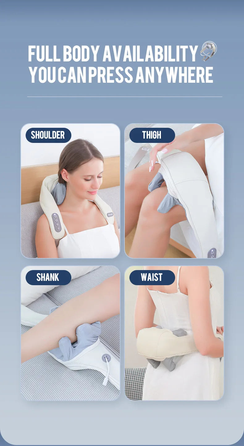 Electric pillow massage