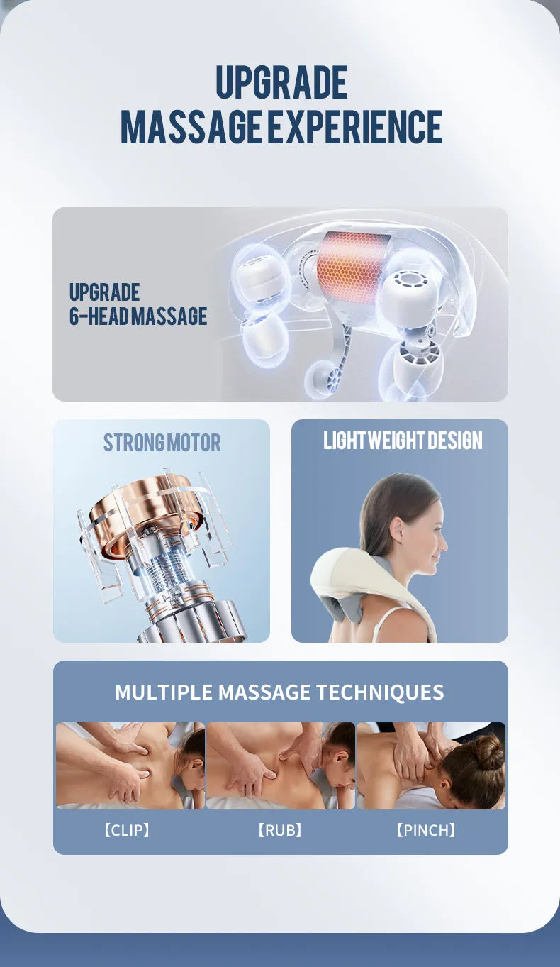 Electric pillow massage