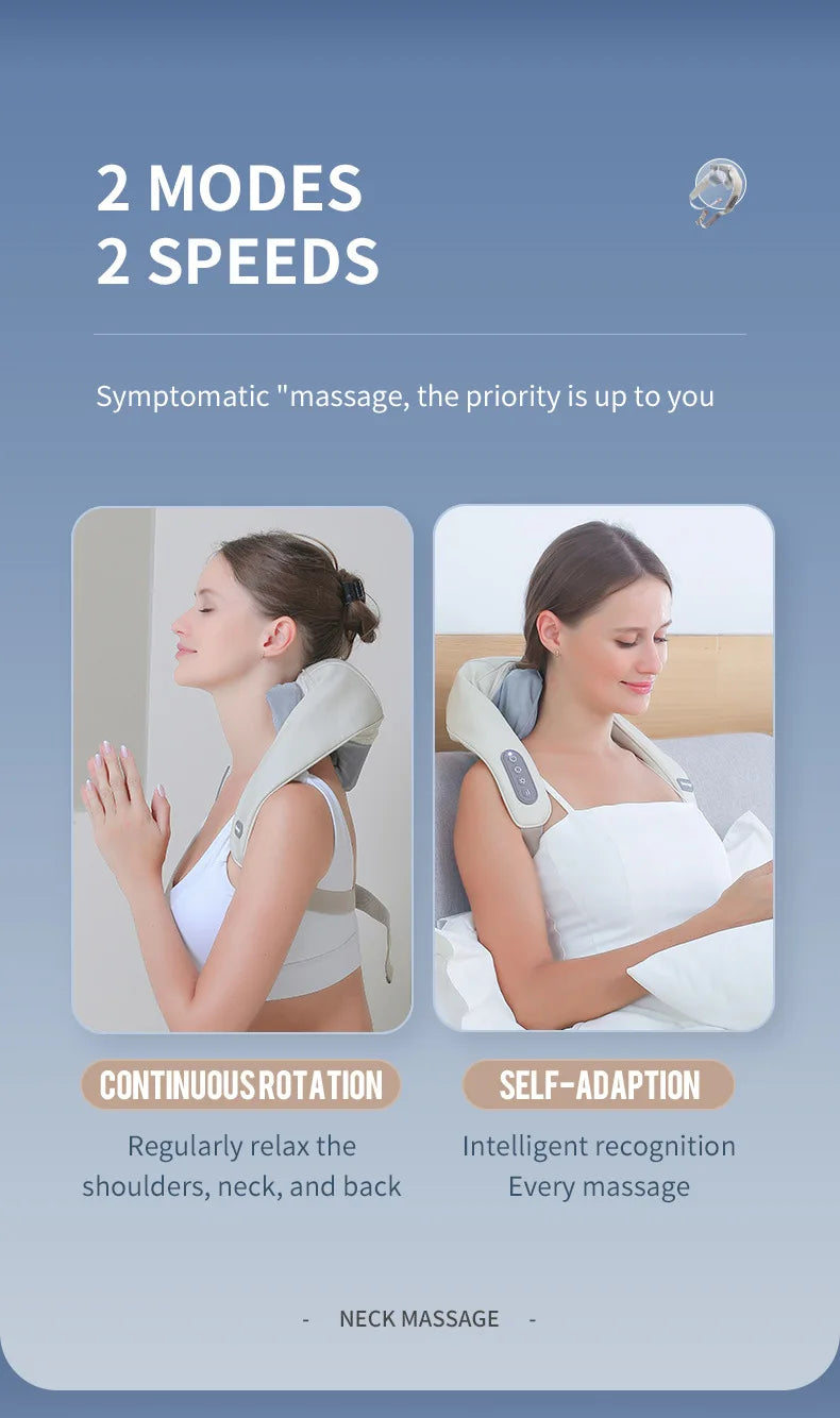 Electric pillow massage